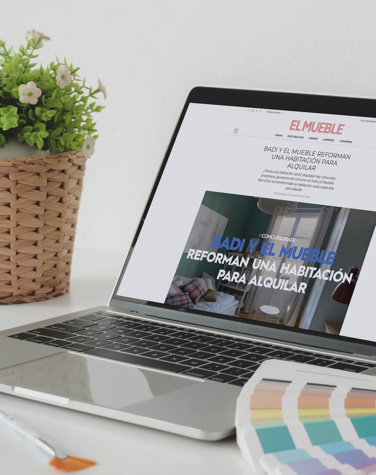 Badi y El Mueble reforman una habitación para alquilar / El Mueble / Digital