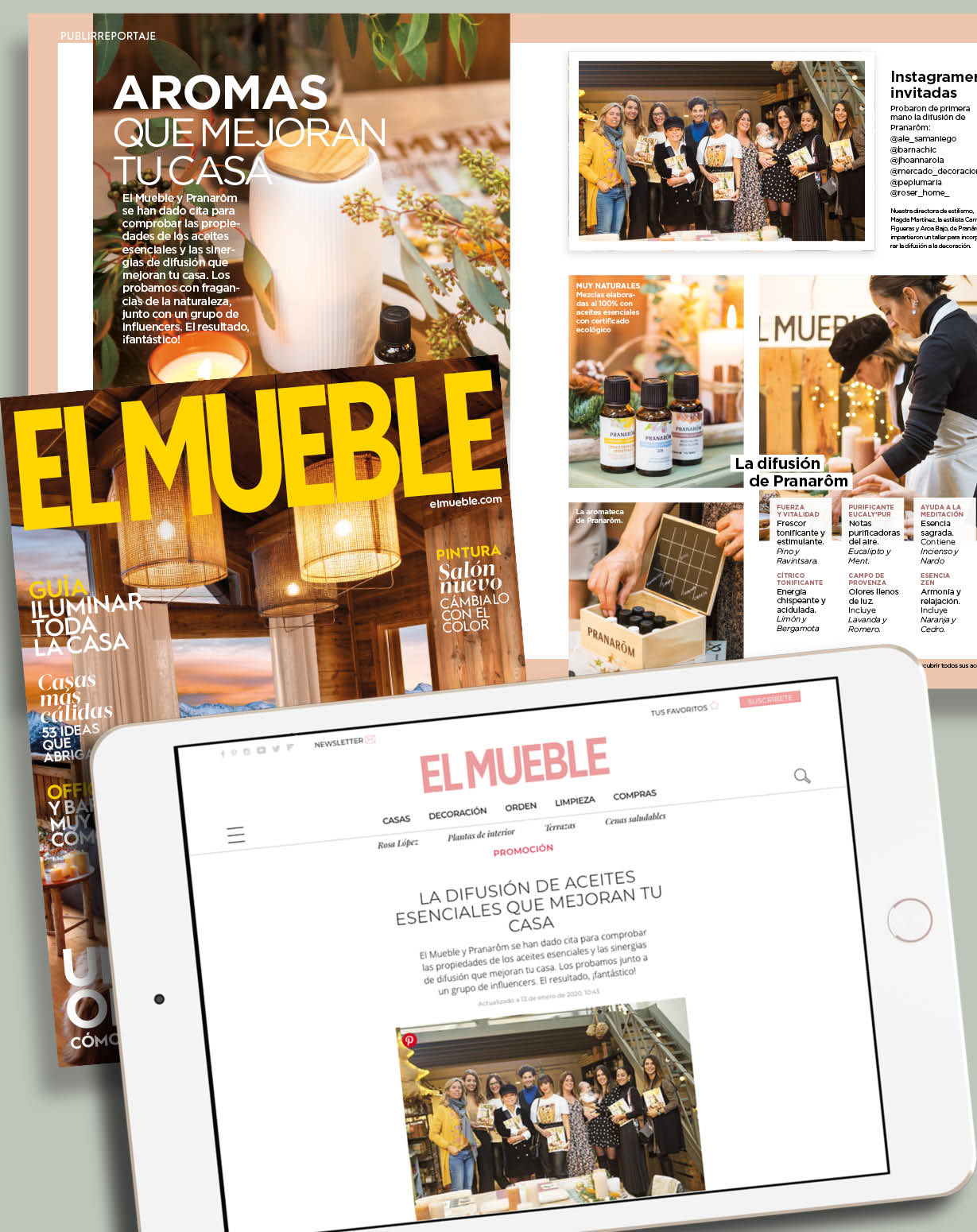 Influencers y Pranarom / El Mueble / 360º