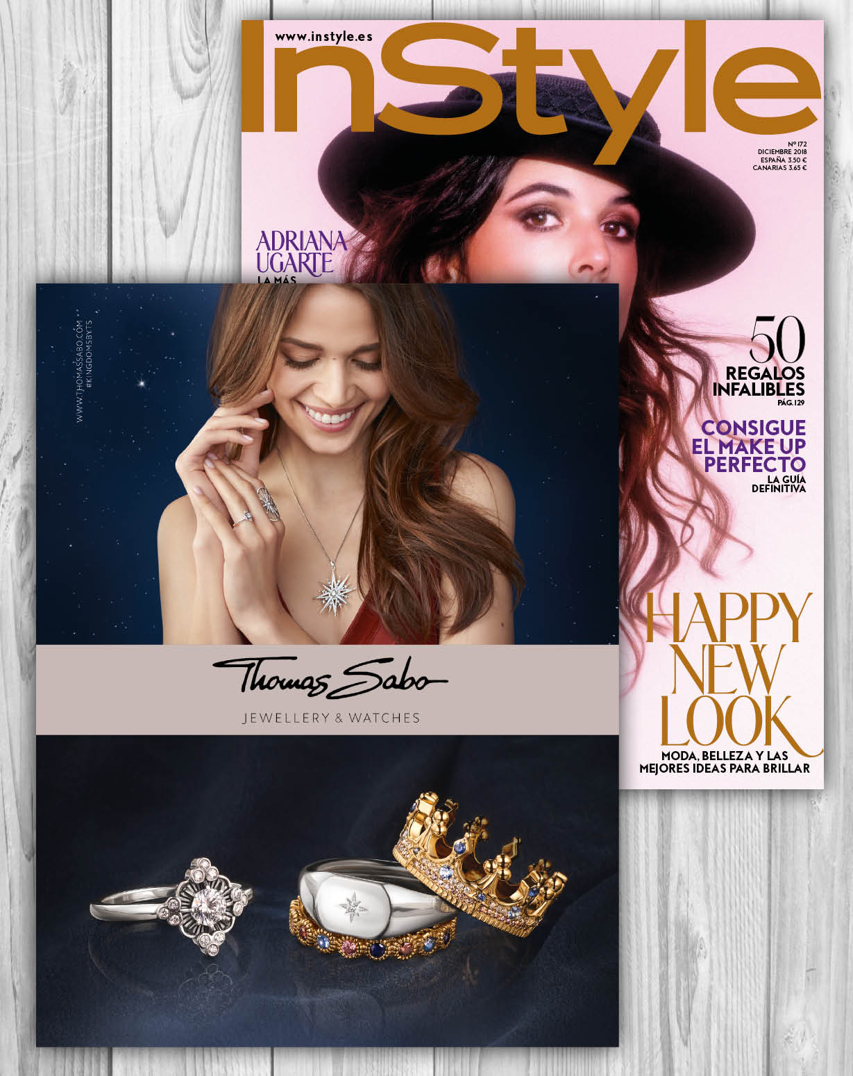 Impresión tinta con relieve / Thomas Sabo en InStyle / Print