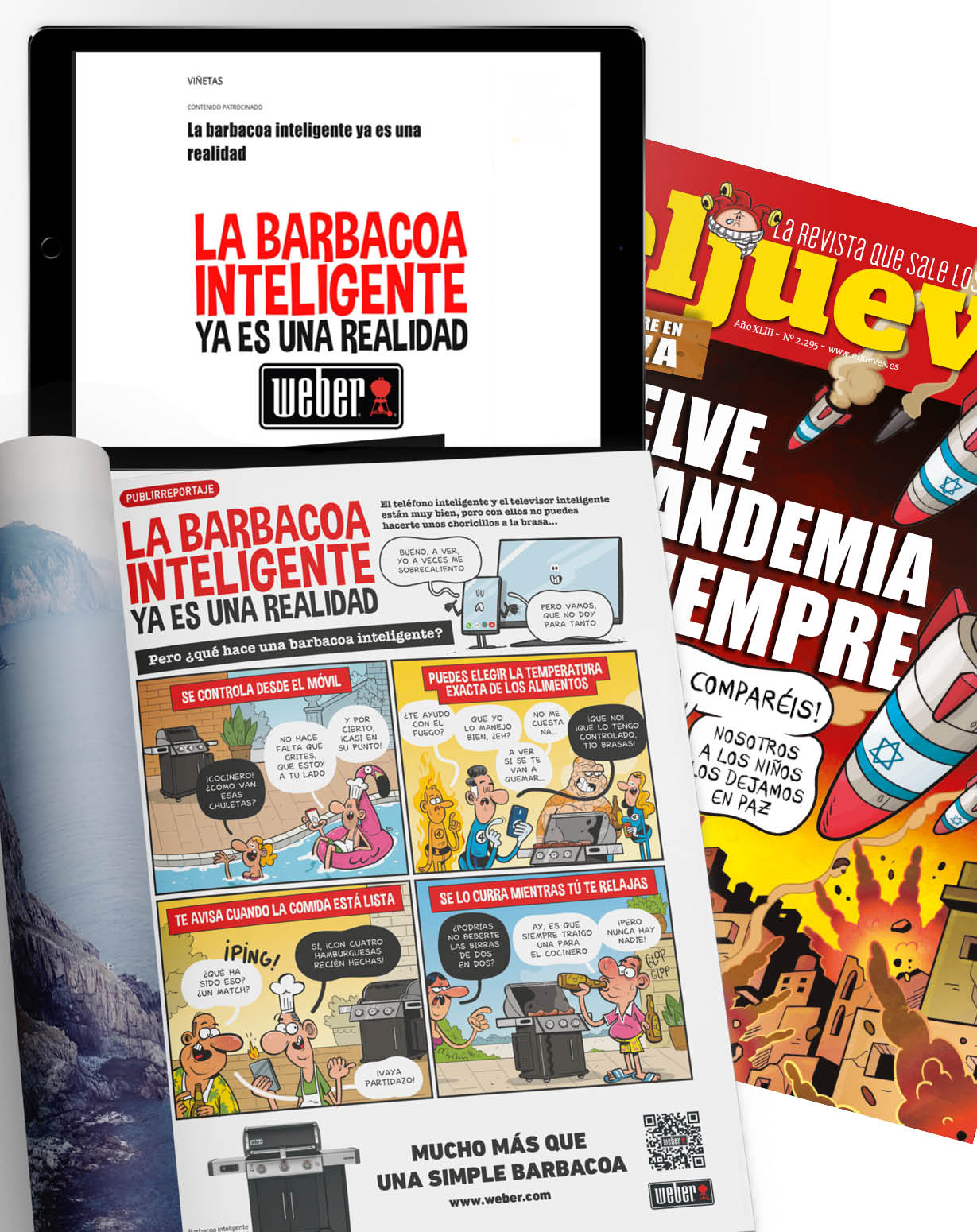Barbacoas Weber / El Jueves / 360º