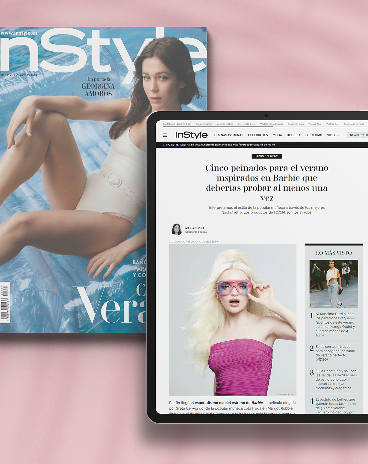 I.C.O.N. y Barbie / InStyle / 360º